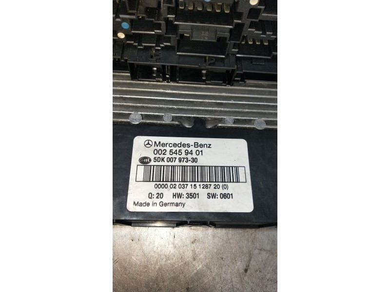 Recambio de caja reles / fusibles para mercedes-benz clase c t-model (s203) c 220 cdi (203.206) referencia OEM IAM 0025459401 5D