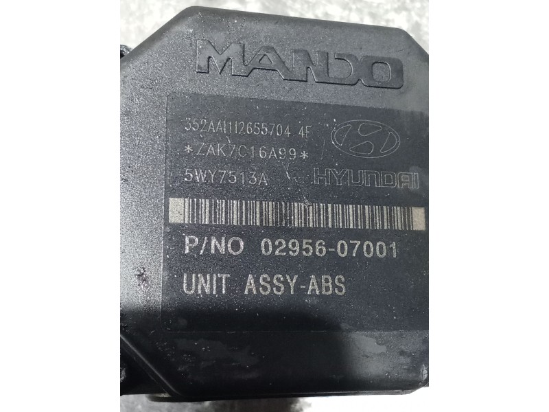 Recambio de abs para kia picanto i (sa) 1.1 referencia OEM IAM 0295607001 5WY7513A 5891007300 BH60103500