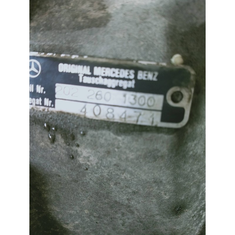 Recambio de caja cambios para mercedes clase e (w210) berlina 200 (210.035) referencia OEM IAM 2022601300 717417 408471 5V