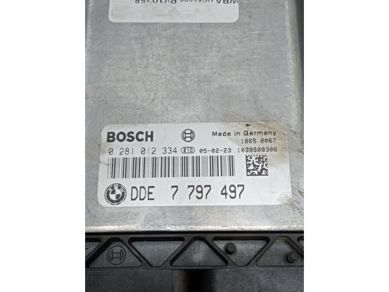 Recambio de centralita motor uce para bmw 1 (e87) 120 d referencia OEM IAM 0281012334 7797497 