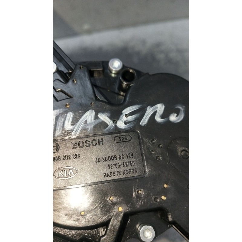 Recambio de motor limpia trasero para kia cee´d (jd) 1.6 gt referencia OEM IAM JD3D00RDC 98700A2700 