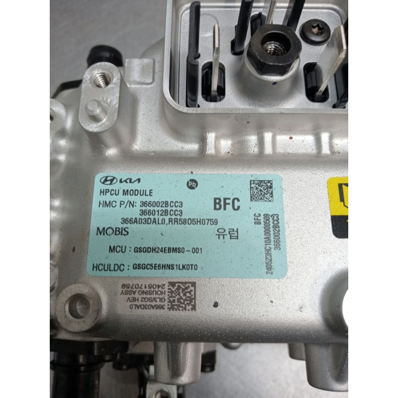 Recambio de modulo electronico para kia niro ii (sg2) 1.6 gdi hybrid referencia OEM IAM 366002BCC3 366A03DAL0 CONVERTIDOR VOLTAJ