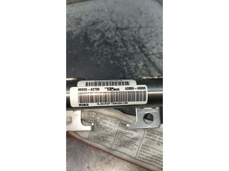 Recambio de airbag cortina delantero derecho para kia cee´d (jd) 1.6 gt referencia OEM IAM A285040000 85020A2700 