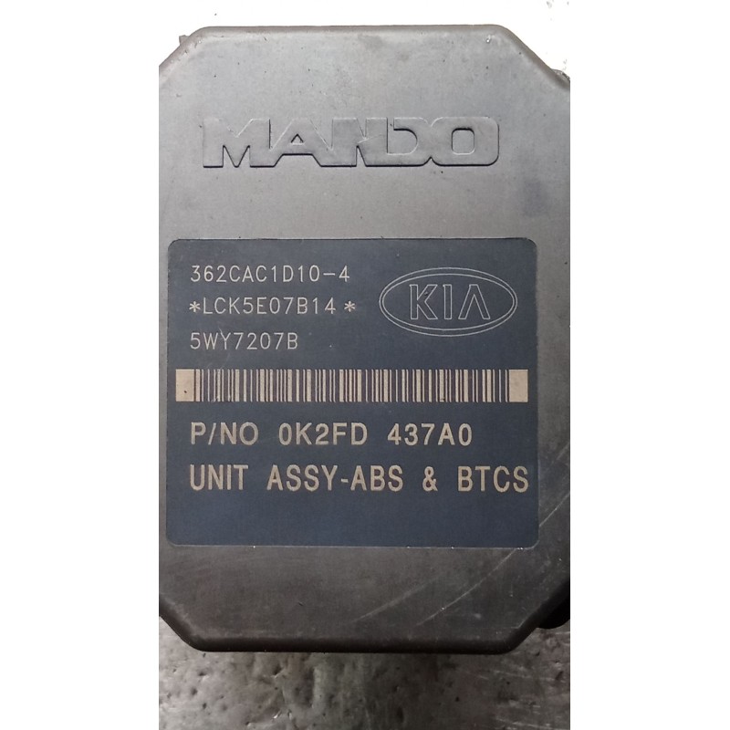 Recambio de abs para kia carens i monospace (fc, fj) 2.0 crdi referencia OEM IAM 362CAC1D104 5WY7207B BH60113600 OK2FD437A0