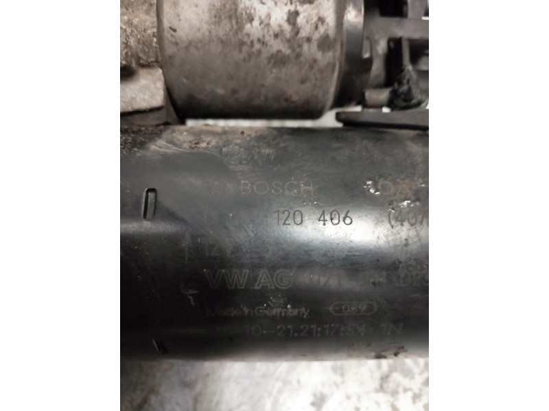 Recambio de motor arranque para volkswagen polo (9n1) highline referencia OEM IAM 0001120406 BOSCH  Recambio de motor arranque para volkswagen polo (9n1) highline referencia OEM IAM 0001120406 BOSCH