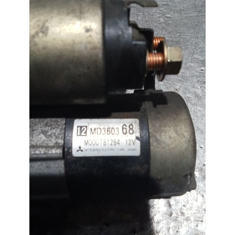 Recambio de motor arranque para mitsubishi montero io i (h6_w, h7_w) 1.8 gdi (h66w, h76w) referencia OEM IAM M000T81284  