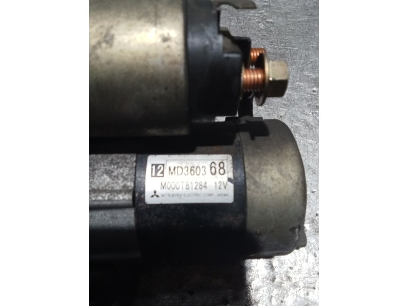 Recambio de motor arranque para mitsubishi montero io i (h6_w, h7_w) 1.8 gdi (h66w, h76w) referencia OEM IAM M000T81284  