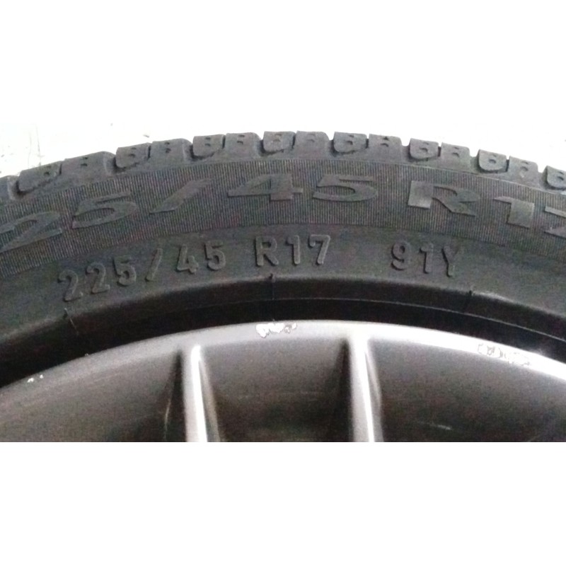 Recambio de juego llantas para seat leon sc (5f5) 1.4 tsi referencia OEM IAM 225/45 R17 91Y TIENEN RAYONAZOS VER FOTOS 