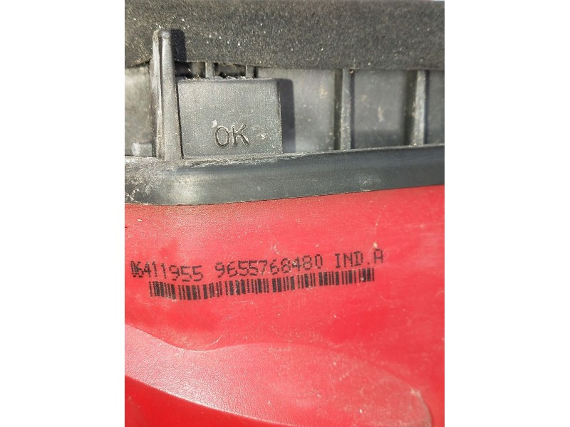 Recambio de piloto trasero derecho para peugeot 307 sw (3h) 1.6 hdi 90 referencia OEM IAM 9655768480  