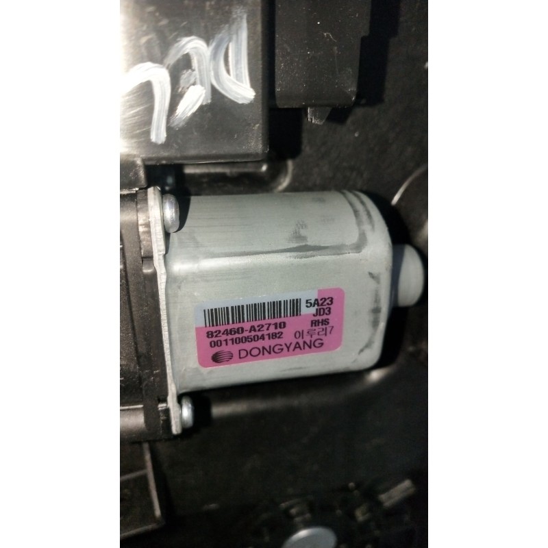 Recambio de elevalunas delantero derecho para kia cee´d (jd) 1.6 gt referencia OEM IAM 82460A2710 0011000504182 3P