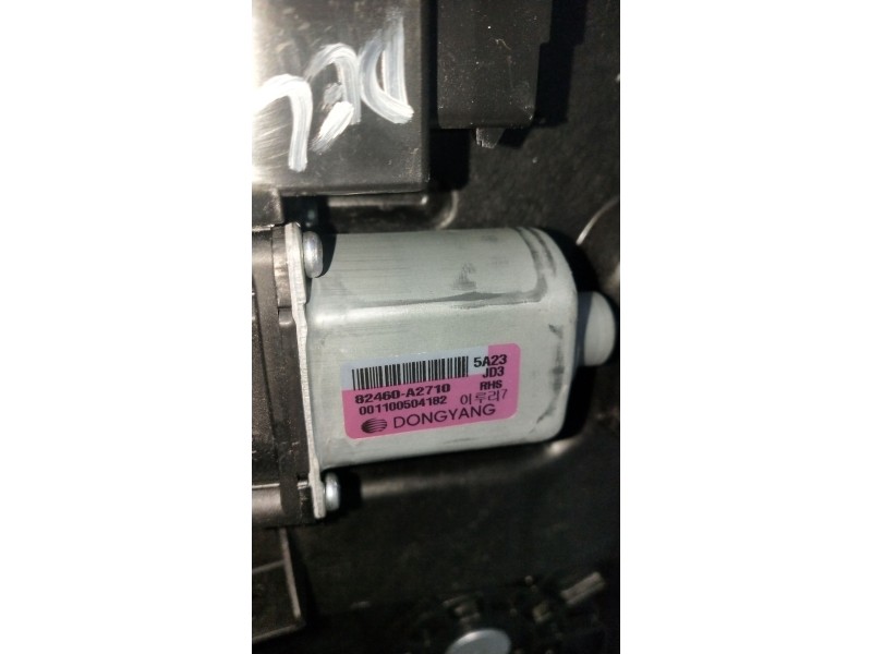 Recambio de elevalunas delantero derecho para kia cee´d (jd) 1.6 gt referencia OEM IAM 82460A2710 0011000504182 3P