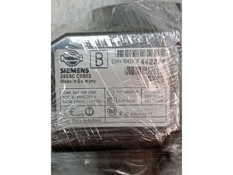 Recambio de conmutador de arranque para nissan terrano ii (r20) 2.7 tdi 4wd referencia OEM IAM 2859C9902 5WK48643 5WK48042A