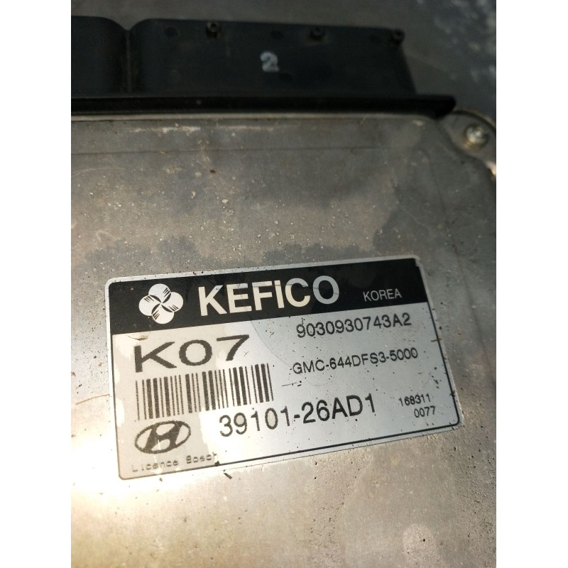 Recambio de centralita motor uce para hyundai accent iii sedán (mc) 1.4 gl referencia OEM IAM 9030930743A2 GMC644DFS35000 391012