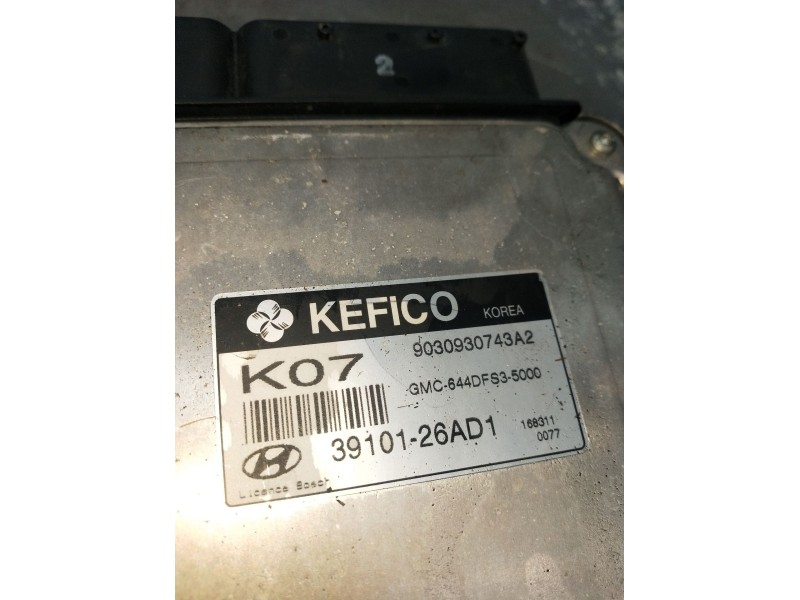 Recambio de centralita motor uce para hyundai accent iii sedán (mc) 1.4 gl referencia OEM IAM 9030930743A2 GMC644DFS35000 391012