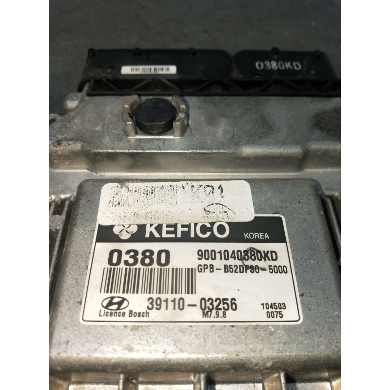 Recambio de centralita motor uce para hyundai i20 i (pb, pbt) 1.2 referencia OEM IAM 3911003256 9001040880KD 