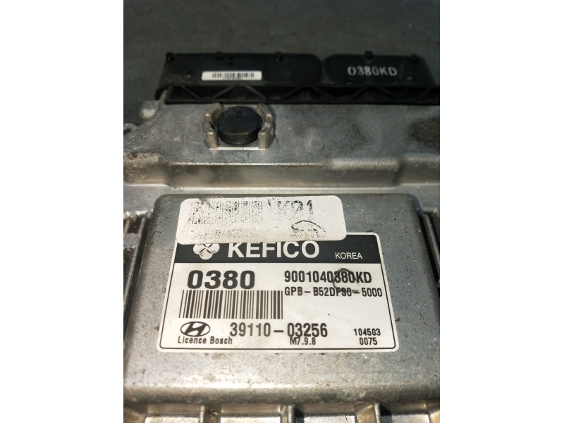 Recambio de centralita motor uce para hyundai i20 i (pb, pbt) 1.2 referencia OEM IAM 3911003256 9001040880KD 