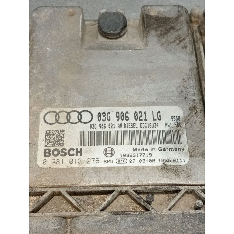 Recambio de centralita motor uce para audi a3 (8p1) 2.0 tdi 16v referencia OEM IAM 03G906021LG 0281013276 