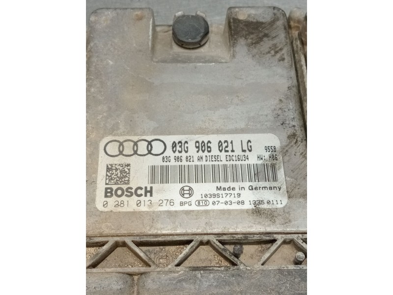 Recambio de centralita motor uce para audi a3 (8p1) 2.0 tdi 16v referencia OEM IAM 03G906021LG 0281013276 