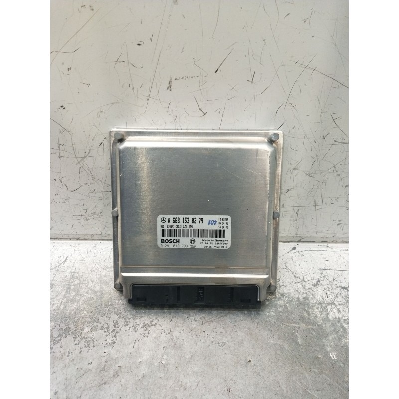 Recambio de centralita motor uce para mercedes-benz clase a (w168) a 170 cdi (168.009, 168.109) referencia OEM IAM 0281010793 A6
