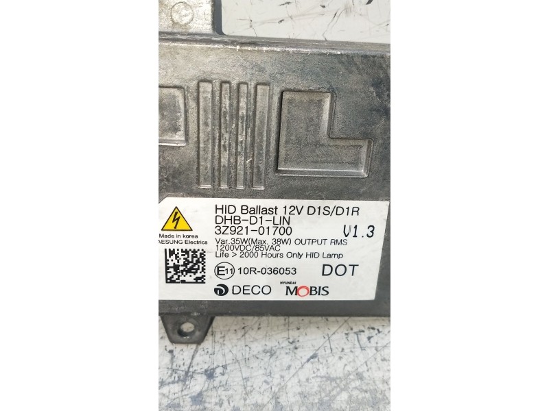 Recambio de centralita luces para kia cee´d (jd) 1.6 gt referencia OEM IAM 3Z92101700  