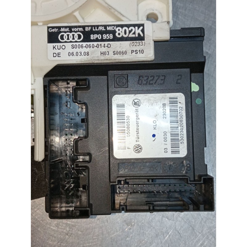 Recambio de elevalunas delantero derecho para audi a3 (8p1) 2.0 tdi 16v referencia OEM IAM 8P0959802K  