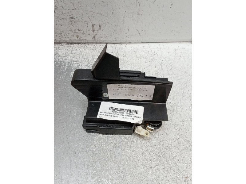 Recambio de motor cierre centralizado trasero derecho para dacia sandero básico referencia OEM IAM   