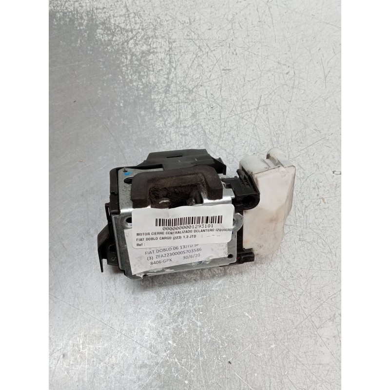 Recambio de motor cierre centralizado delantero izquierdo para fiat doblo cargo (223) 1.3 jtd referencia OEM IAM   
