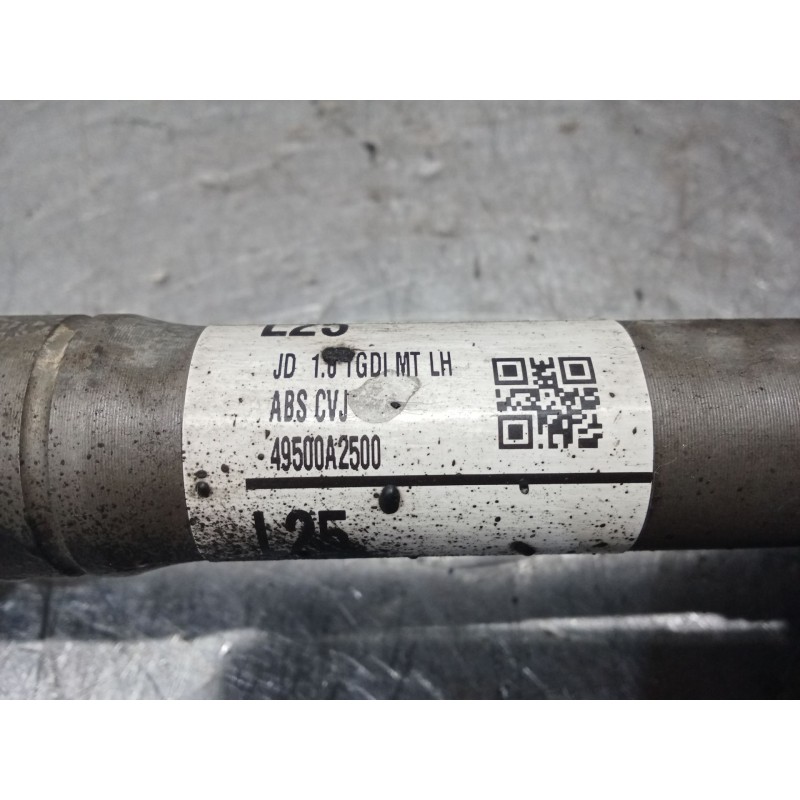 Recambio de transmision delantera izquierda para kia cee´d (jd) 1.6 gt referencia OEM IAM 49500A2500  