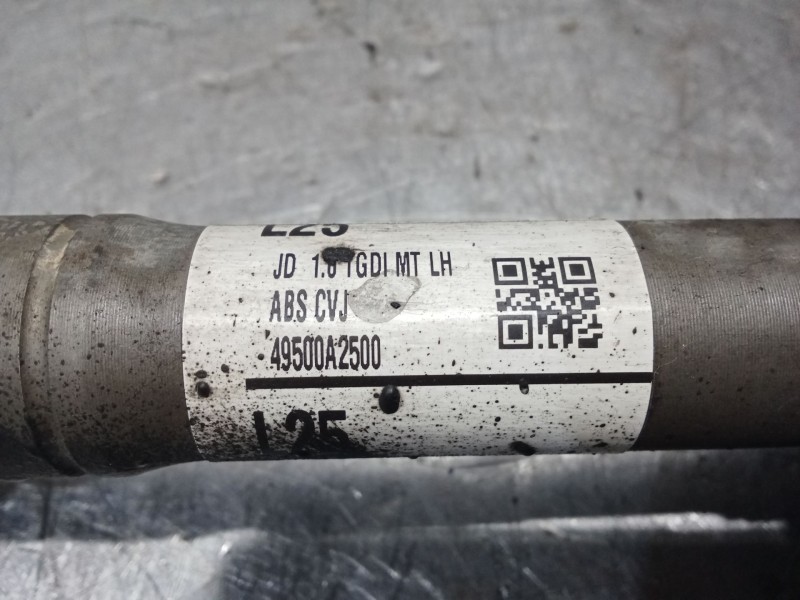 Recambio de transmision delantera izquierda para kia cee´d (jd) 1.6 gt referencia OEM IAM 49500A2500  