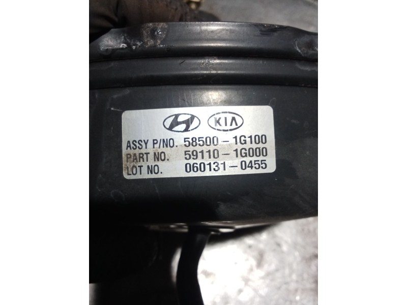 Recambio de servofreno para hyundai accent iii sedán (mc) 1.4 gl referencia OEM IAM 585001G100 591101G000 