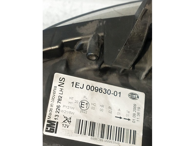 Recambio de faro izquierdo para opel insignia a (g09) 1.8 (68) referencia OEM IAM 13226782LH 1EJ00963001 