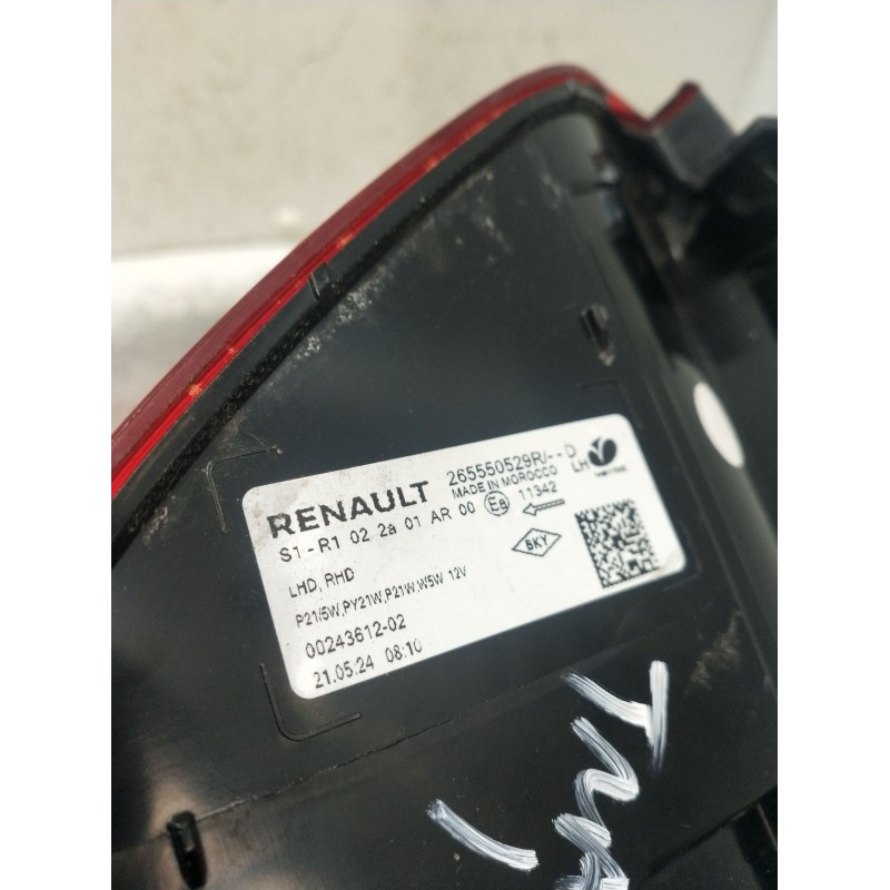 Recambio de piloto trasero izquierdo para dacia sandero iii 1.0 tce 90 eco-g referencia OEM IAM 265550529R 0024361202 