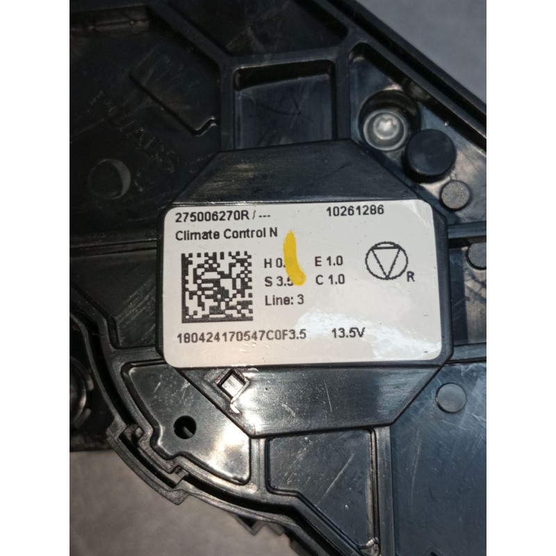 Recambio de mando calefaccion / aire acondicionado para dacia sandero iii 1.0 tce 90 eco-g referencia OEM IAM 275006270R  
