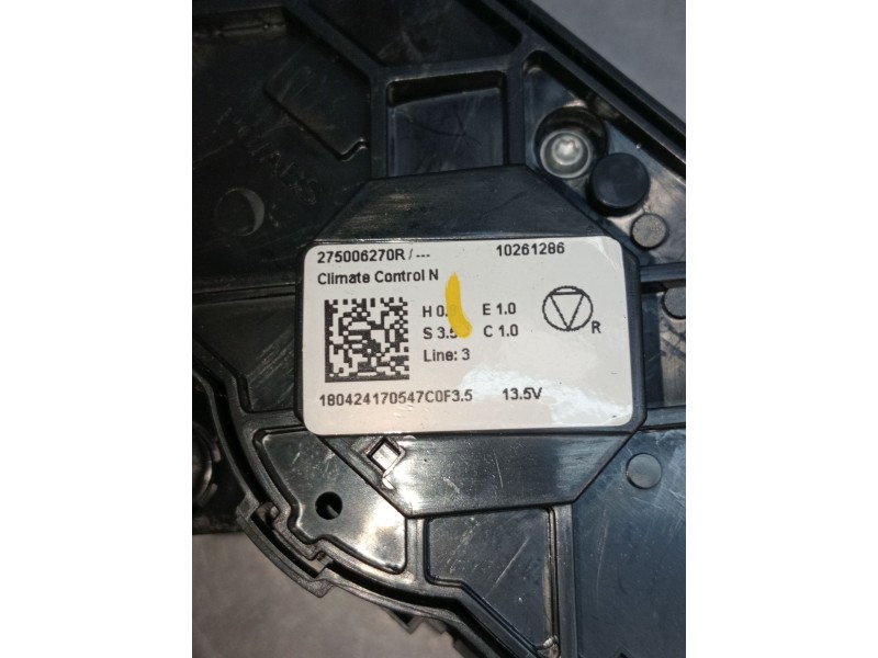 Recambio de mando calefaccion / aire acondicionado para dacia sandero iii 1.0 tce 90 eco-g referencia OEM IAM 275006270R  