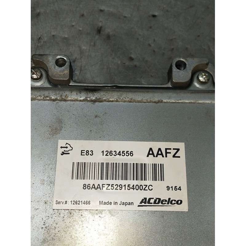 Recambio de centralita motor uce para opel insignia a (g09) 1.8 (68) referencia OEM IAM 12634556 86AAFZ52915400ZC 