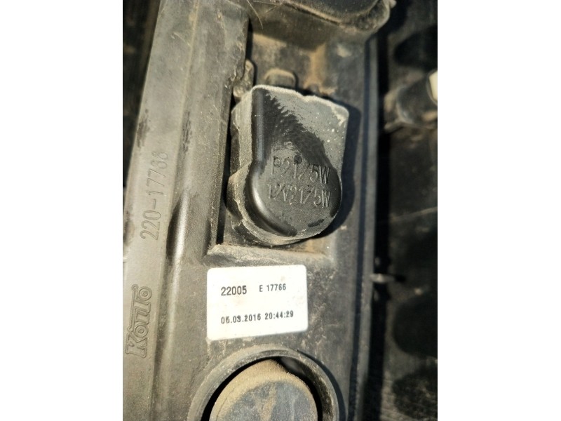 Recambio de piloto trasero izquierdo para renault kangoo / grand kangoo ii (kw0/1_) 1.5 dci 90 (kw05, kw08, kw0g, kw11) referenc