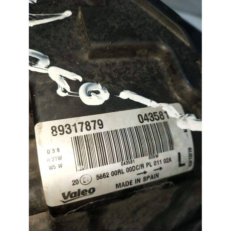 Recambio de faro izquierdo para audi a5 sportback (8ta) 2.0 tdi quattro referencia OEM IAM 89317879 8K0941597 XENON