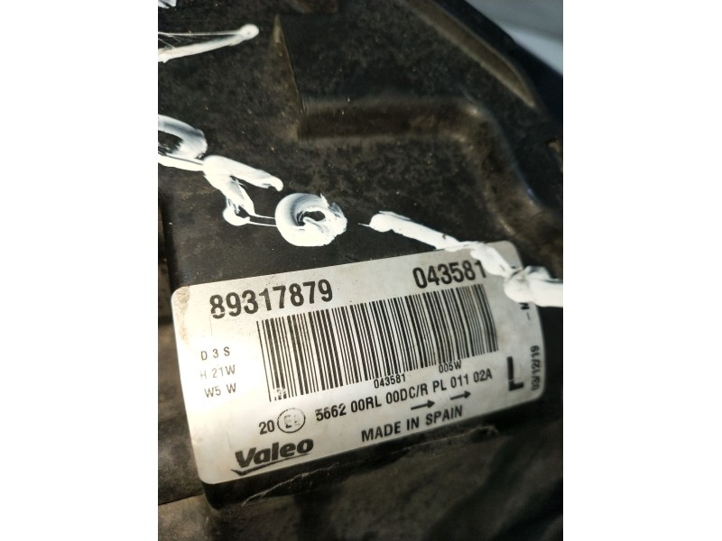 Recambio de faro izquierdo para audi a5 sportback (8ta) 2.0 tdi quattro referencia OEM IAM 89317879 8K0941597 XENON