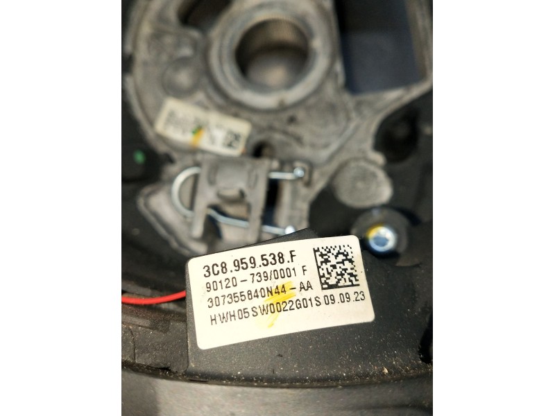 Recambio de volante para volkswagen golf vi (5k1) 2.0 tdi referencia OEM IAM 3C8959538F  