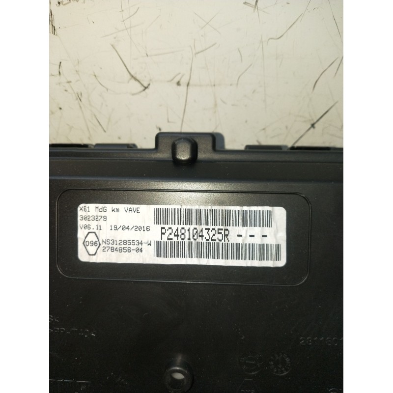 Recambio de cuadro instrumentos para renault kangoo / grand kangoo ii (kw0/1_) 1.5 dci 90 (kw05, kw08, kw0g, kw11) referencia OE