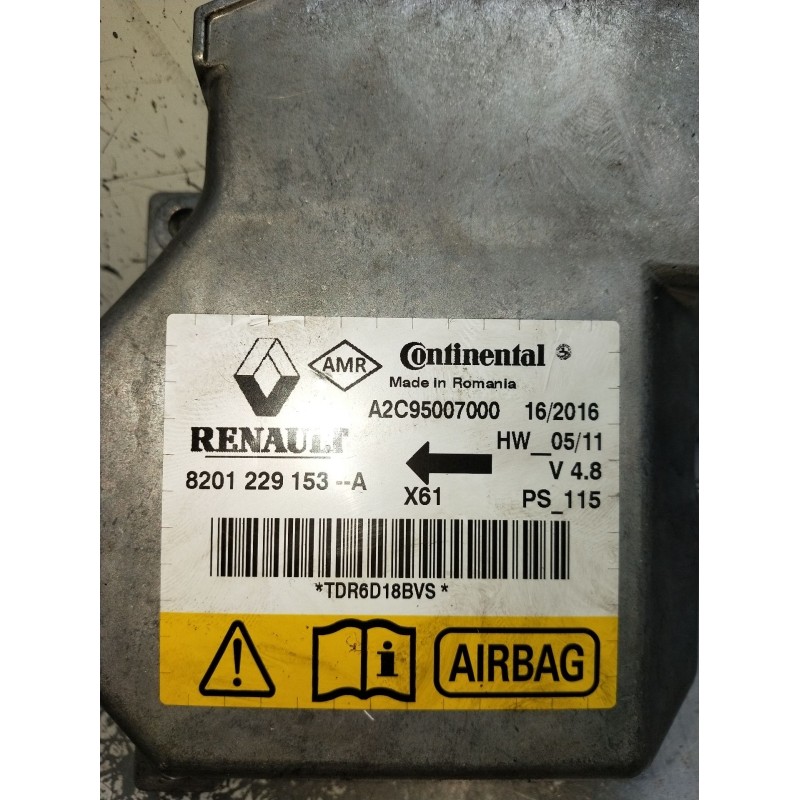 Recambio de kit airbag para renault kangoo / grand kangoo ii (kw0/1_) 1.5 dci 90 (kw05, kw08, kw0g, kw11) referencia OEM IAM A2C