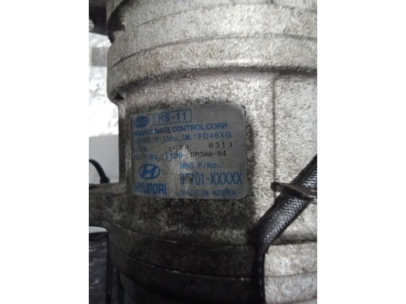 Recambio de compresor aire acondicionado para kia picanto i (sa) 1.1 referencia OEM IAM 97701XXXXX  
