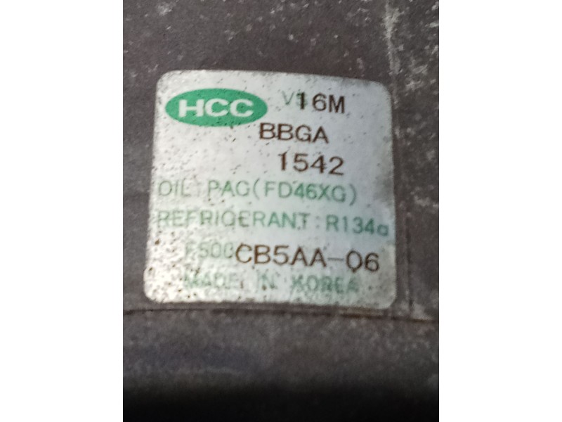 Recambio de compresor aire acondicionado para hyundai accent iii sedán (mc) 1.4 gl referencia OEM IAM F500CB5AAO6  