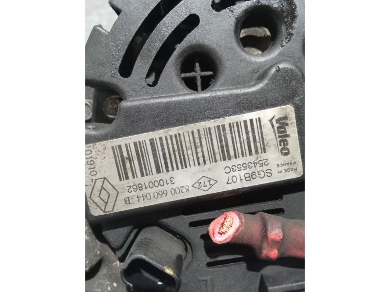 Recambio de alternador para dacia sandero 1.2 16v referencia OEM IAM 8200660044B  