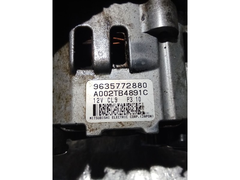 Recambio de alternador para suzuki vitara (et) hdi (se 420hdi) referencia OEM IAM 9635772880 A002TB4891C 