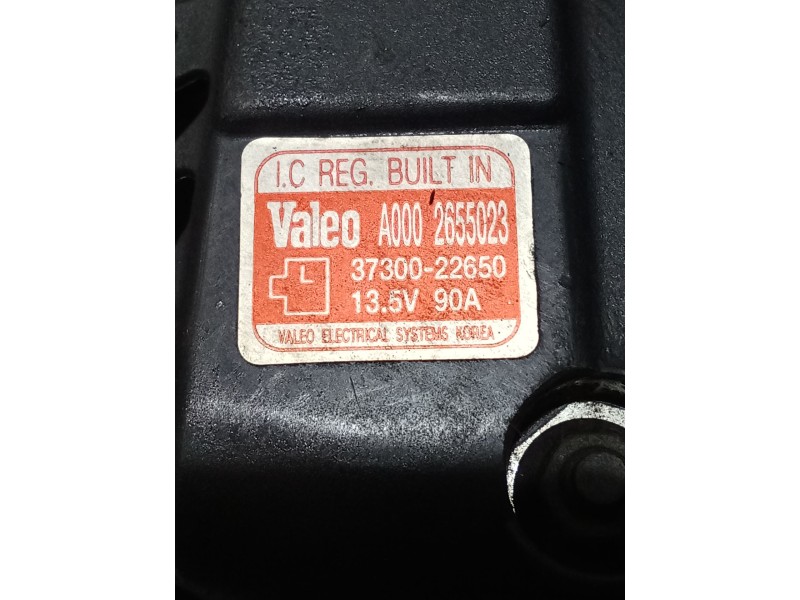 Recambio de alternador para hyundai accent iii sedán (mc) 1.4 gl referencia OEM IAM 3730022650 A0002655023 
