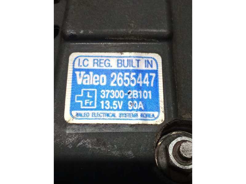 Recambio de alternador para hyundai elantra iii sedán (xd) 1.6 referencia OEM IAM 2655447  90A