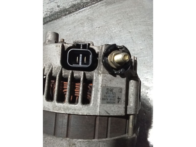 Recambio de alternador para nissan primera (p12) 2.0 referencia OEM IAM LR1110713 23100AU400 110A