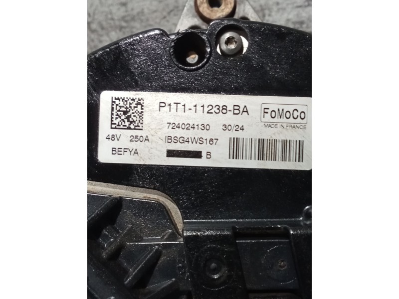 Recambio de alternador para ford puma (j2k, cf7) 1.0 ecoboost mhev referencia OEM IAM P1T111238BA  