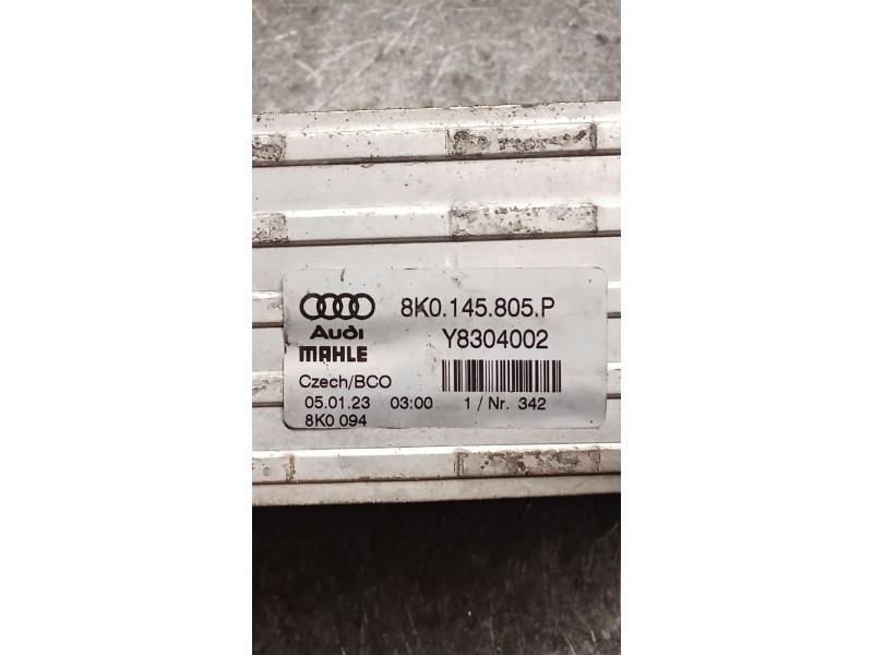 Recambio de intercooler para audi a5 sportback (8ta) 2.0 tdi quattro referencia OEM IAM 8K0145805P  